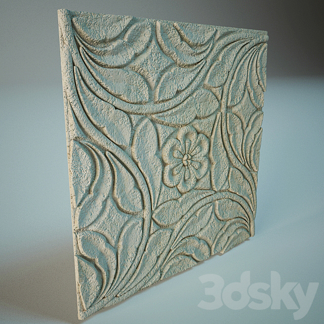 Tile decor 3ds Max - thumbnail 2