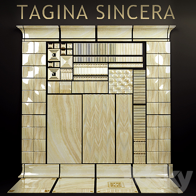 Tile tagina 3ds Max - thumbnail 1