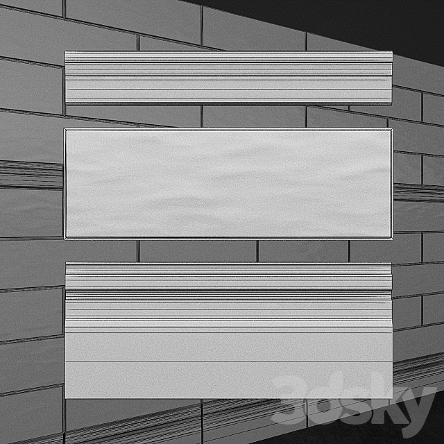 tiles Fap Ceramiche collection Manhattan 3DS Max Model - thumbnail 2