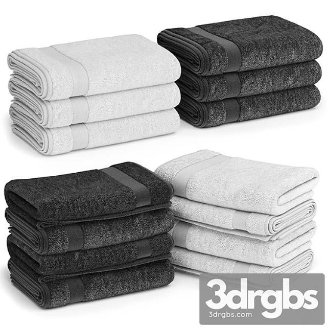 Towels 02 3dsmax Download - thumbnail 1