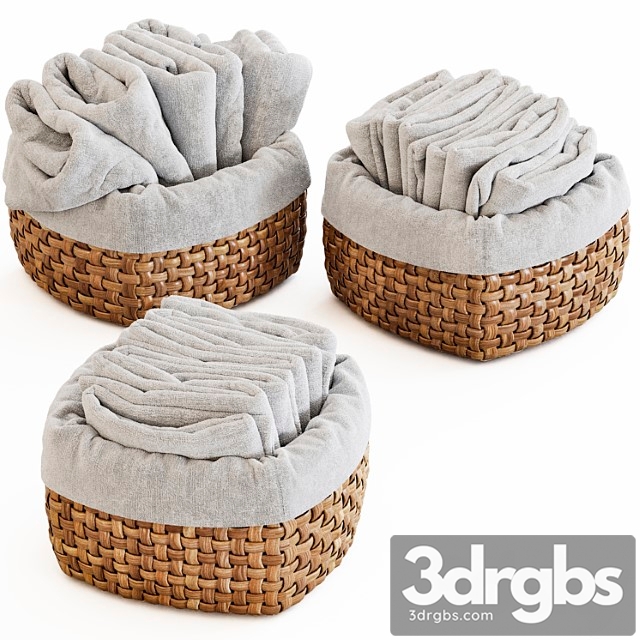 Towels 06 3dsmax Download - thumbnail 1