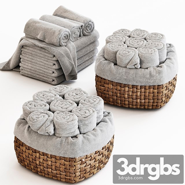 Towels 07 3dsmax Download - thumbnail 1