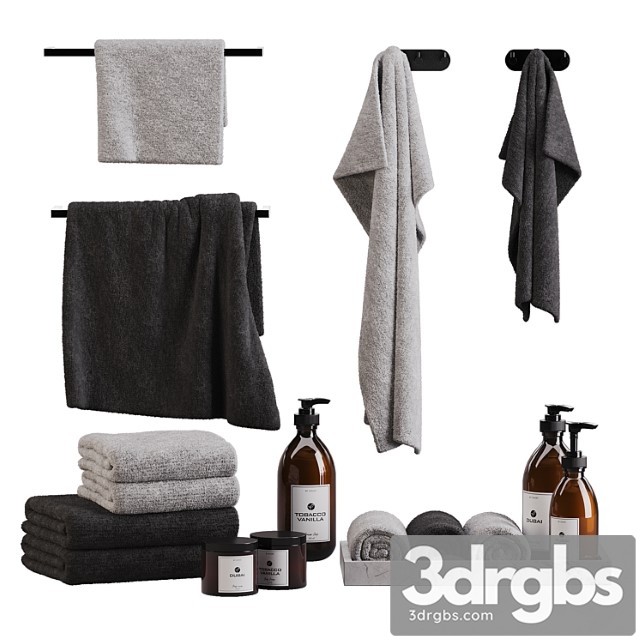 Towels 12 3dsmax Download - thumbnail 1