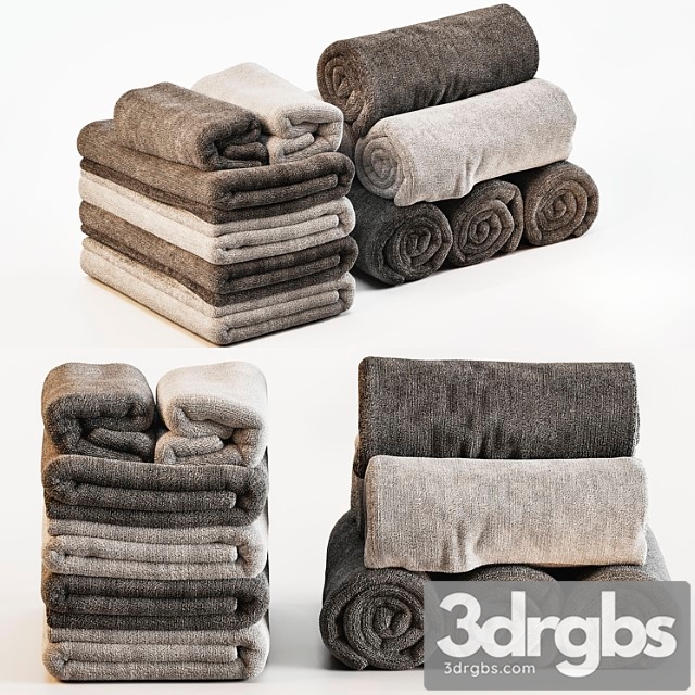 Towels 16 3dsmax Download - thumbnail 1