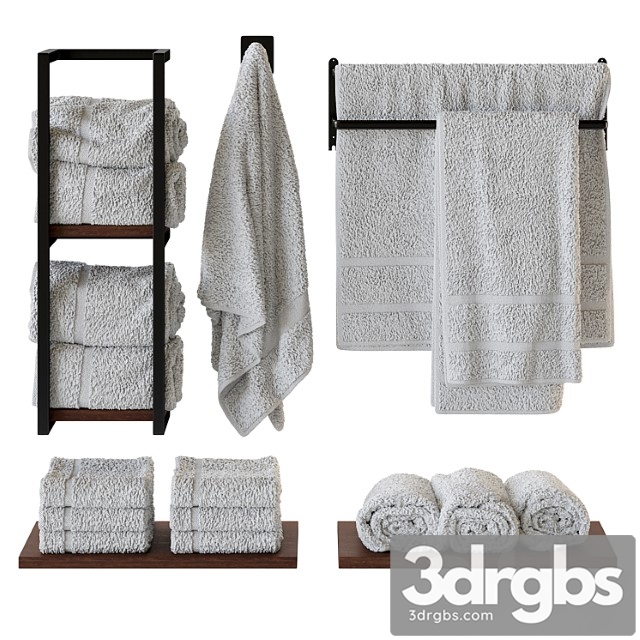 Towels 2 3dsmax Download - thumbnail 1