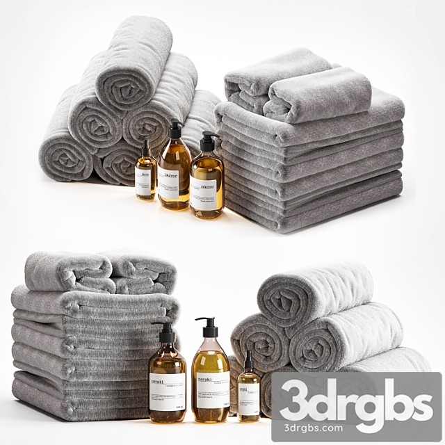 Towels 23 3dsmax Download - thumbnail 1