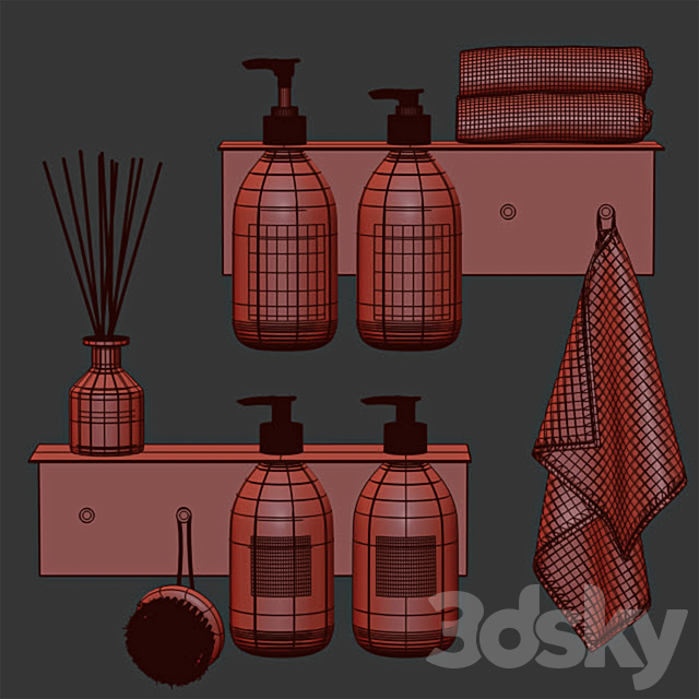 Towels 29 3DS Max Model - thumbnail 4