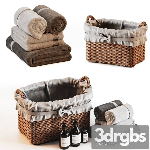 Towels 3dsmax Download - thumbnail 1