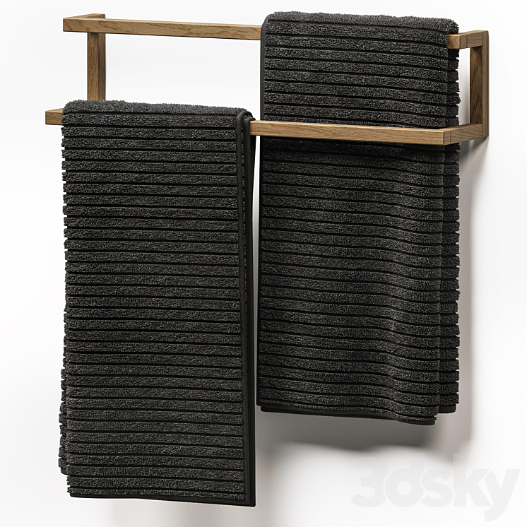 towels 52 3DS Max - thumbnail 2