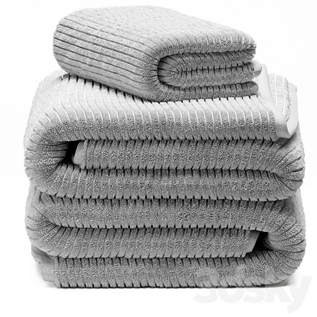 towels 56 3DS Max Model - thumbnail 2