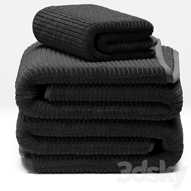 towels 56 3DS Max Model - thumbnail 3