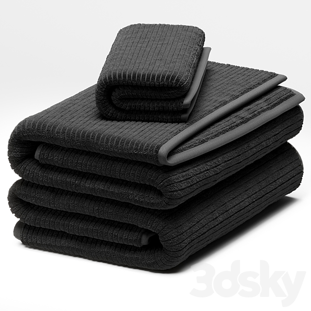 towels 56 3DS Max Model - thumbnail 4