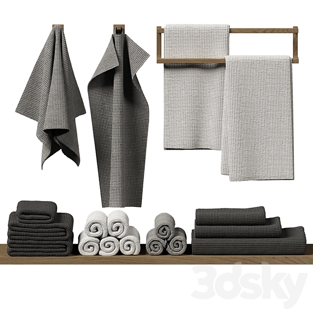 towels 57 3DSMax File - thumbnail 3