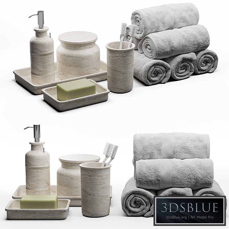 towels 63 3DS Max - thumbnail 3