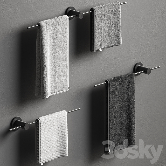 towels 68 3DS Max Model - thumbnail 3