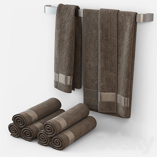 Towels m12 3DSMax File - thumbnail 2