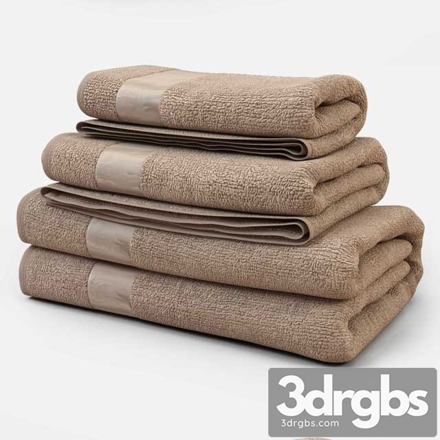 Towels M19 3dsmax Download - thumbnail 1