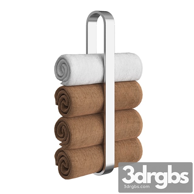 Towels Rolls 3dsmax Download - thumbnail 1