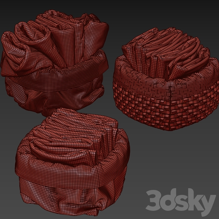 Towels_06 3DS Max - thumbnail 2