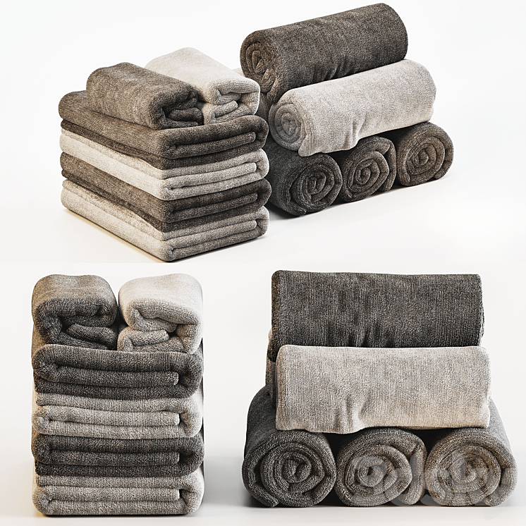 Towels_16 3DS Max - thumbnail 1