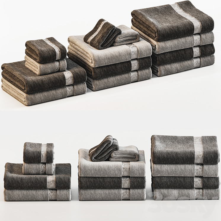 Towels_21 3DS Max - thumbnail 1