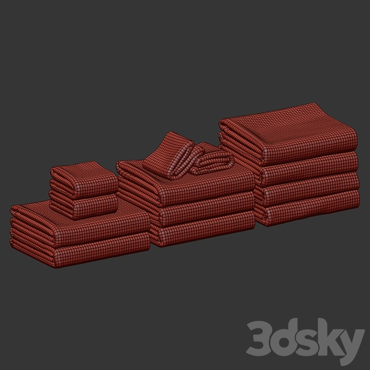 Towels_21 3DS Max - thumbnail 2