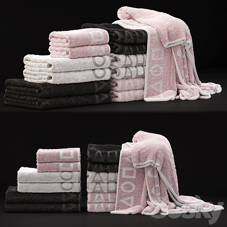 Towels_2_Squid_Game 3DS Max - thumbnail 1