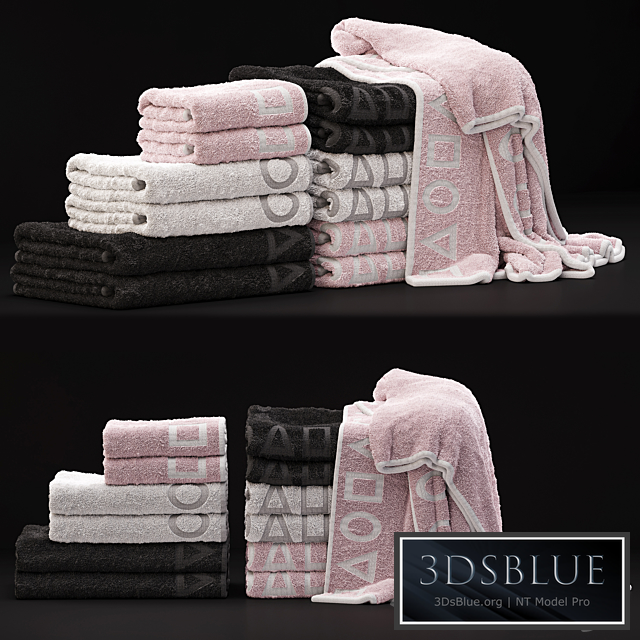 Towels_2_Squid_Game 3DS Max - thumbnail 3