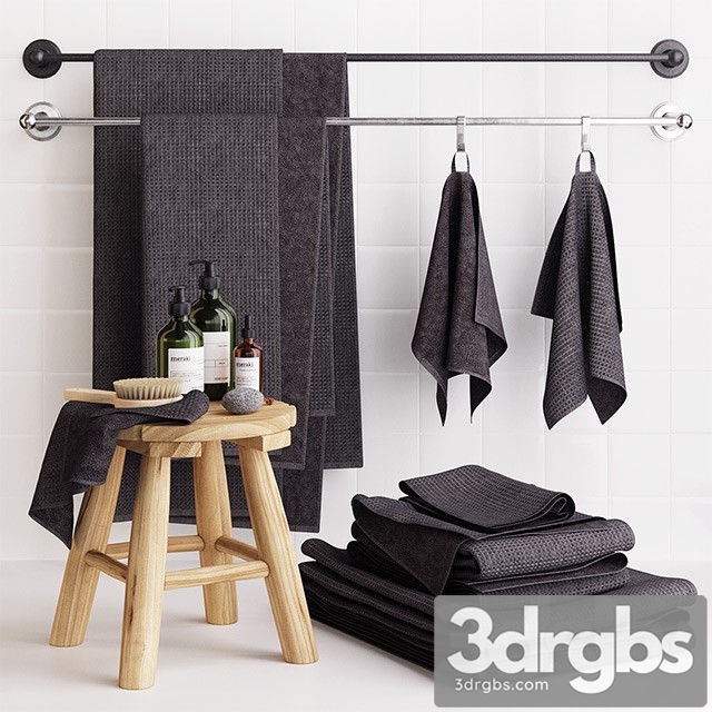 Zara Rustic Bathroom 3dsmax Download - thumbnail 1