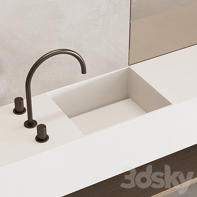 201 bathroom furniture 05 minimal modern wood 01 3DSMax File - thumbnail 5