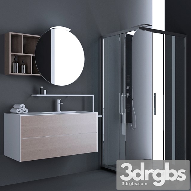 A Set for a Bathroom from Ardeco and Agha 3dsmax Download - thumbnail 1