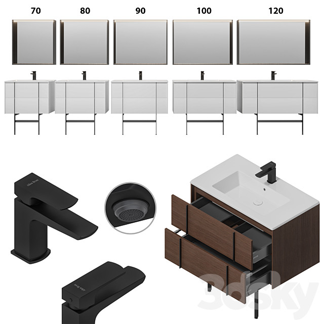 Allen Brau Reality 70_80_90_100_120 3ds Max - thumbnail 2