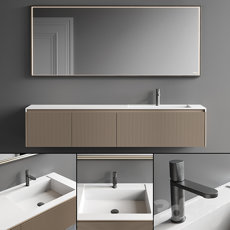 Antonio Lupi Design Binario 03 Vanity Unit Set 7 3DS Max - thumbnail 1