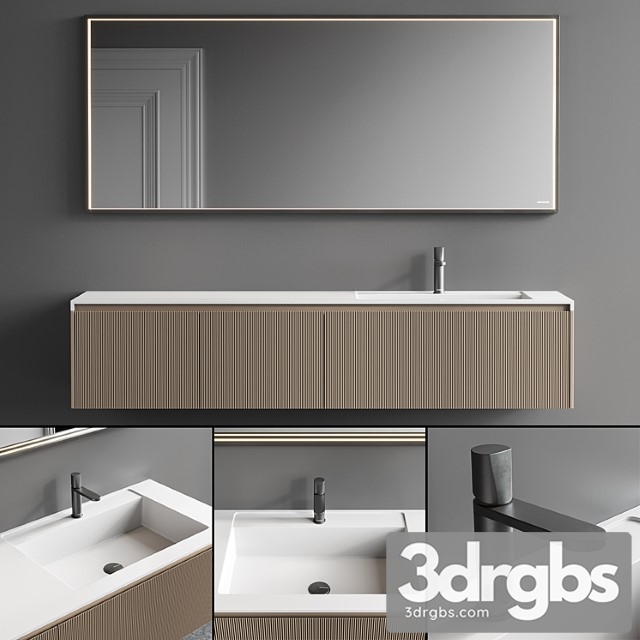 Antonio Lupi Design Binario 03 Vanity Unit Set 7 3dsmax Download - thumbnail 1