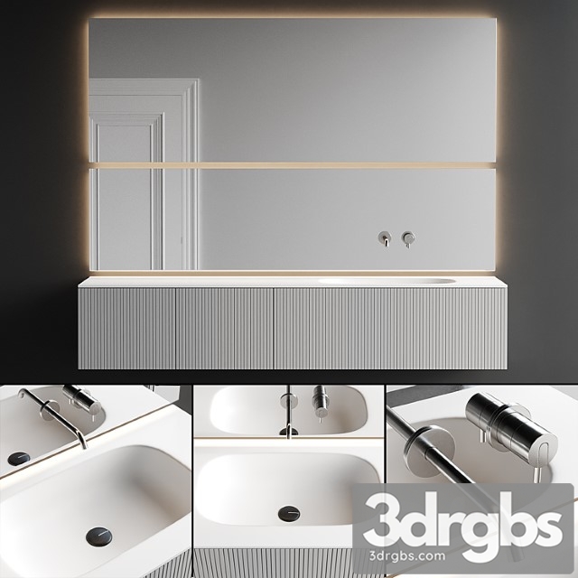 Antonio Lupi Design Binario 12 Vanity Unit Set 2 3dsmax Download - thumbnail 1