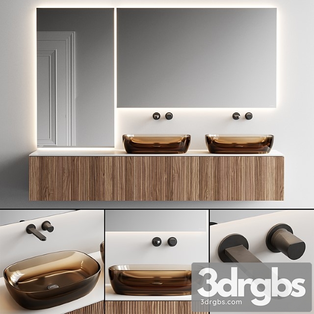 Antonio Lupi Design Binario 12 Vanity Unit Set 4 - thumbnail 1