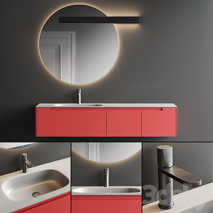 Antonio Lupi Design Orma Vanity Unit Set 1 3DS Max - thumbnail 1