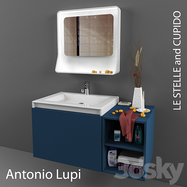 Antonio Lupi LE STELLE and CUPIDO 3ds Max - thumbnail 1