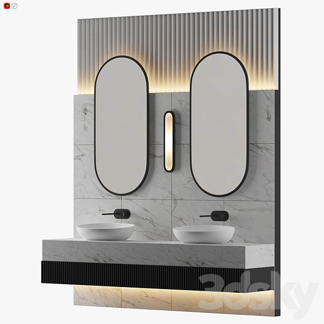 Arttide Bathroom 3ds Max - thumbnail 2