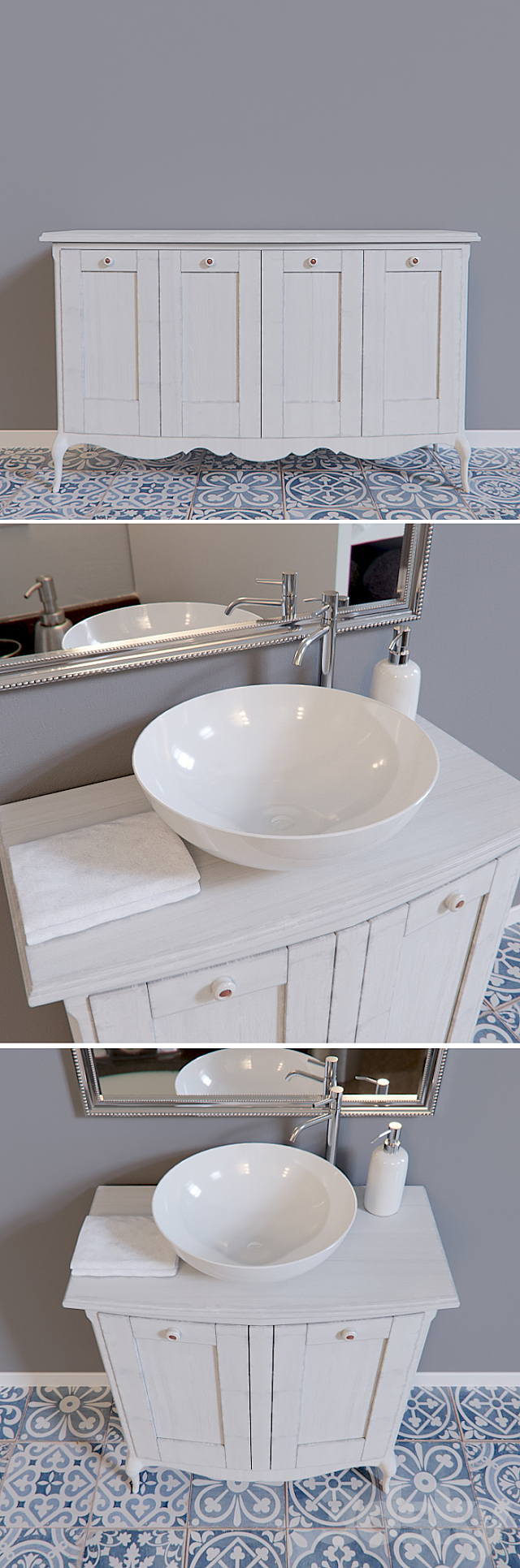 Bath Furniture 3DS Max Model - thumbnail 2