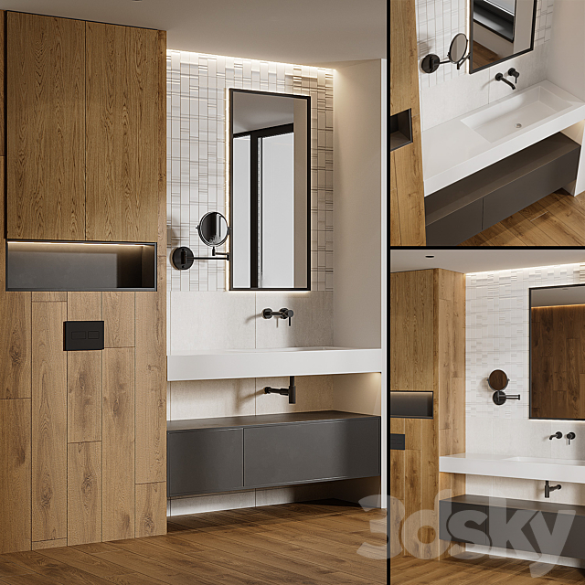 Bath furniture_12 3DS Max Model - thumbnail 2