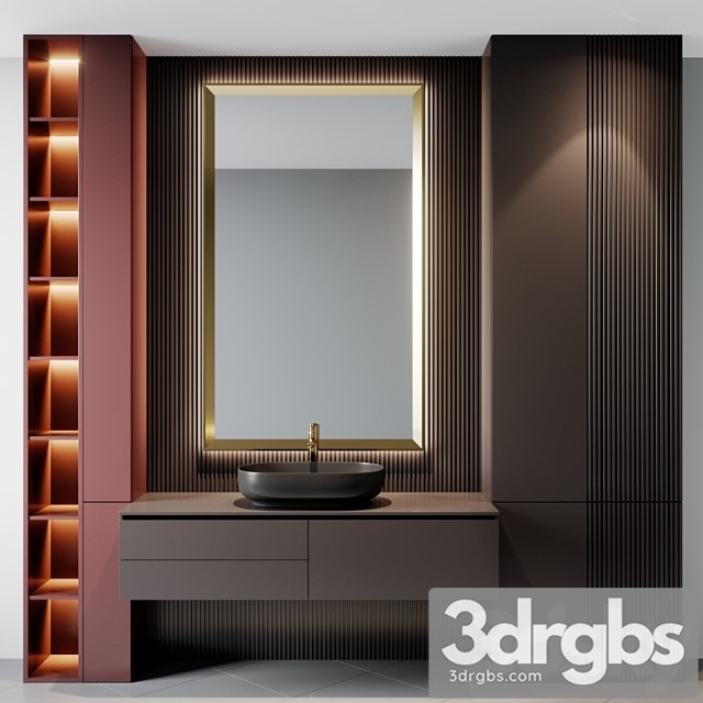 Bath set 17 3dsmax Download - thumbnail 1