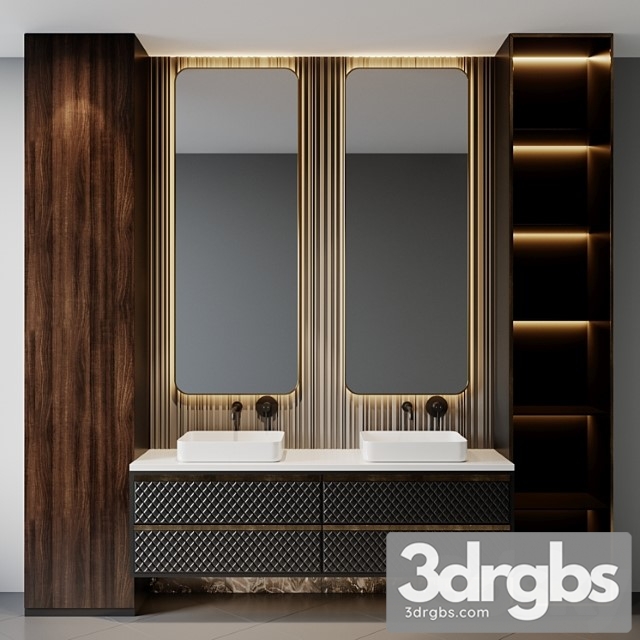 Bath Set 18 1 3dsmax Download - thumbnail 1