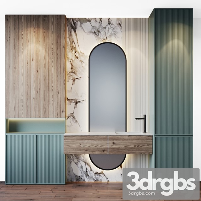 Bath set 31 3dsmax Download - thumbnail 1