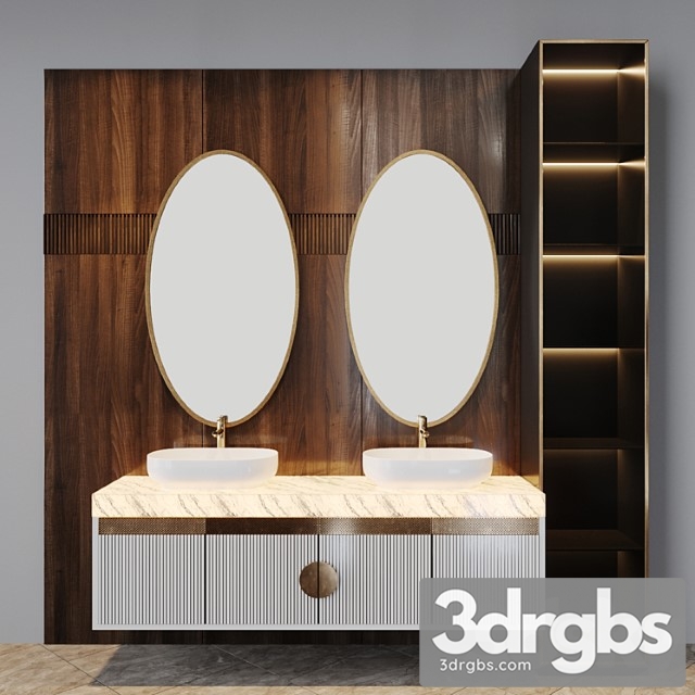 Bath Set 5 1 3dsmax Download - thumbnail 1