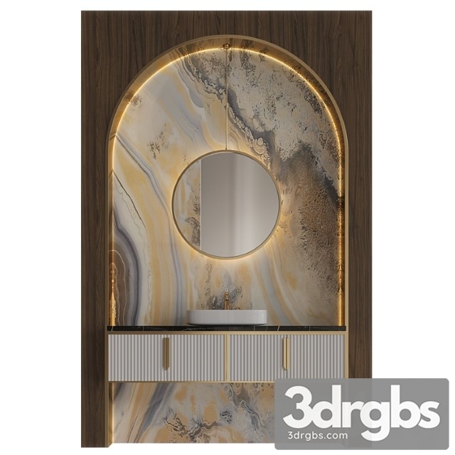 Bath Set 6 2 3dsmax Download - thumbnail 1