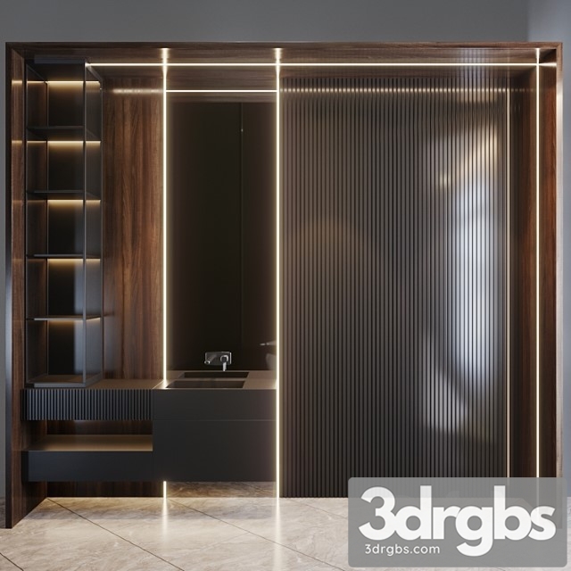 Bath set 7 3dsmax Download - thumbnail 1