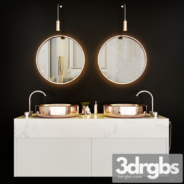 Bathroom 1 3dsmax Download - thumbnail 1