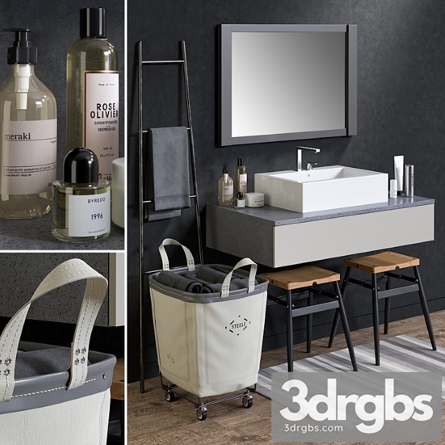 Bathroom 15 3dsmax Download - thumbnail 1