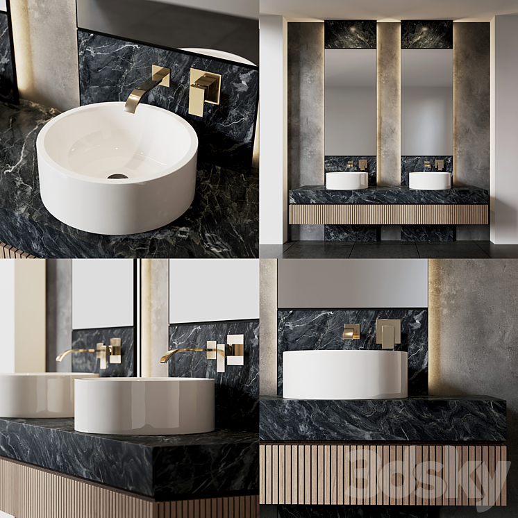 bathroom – 2 3DS Max - thumbnail 2